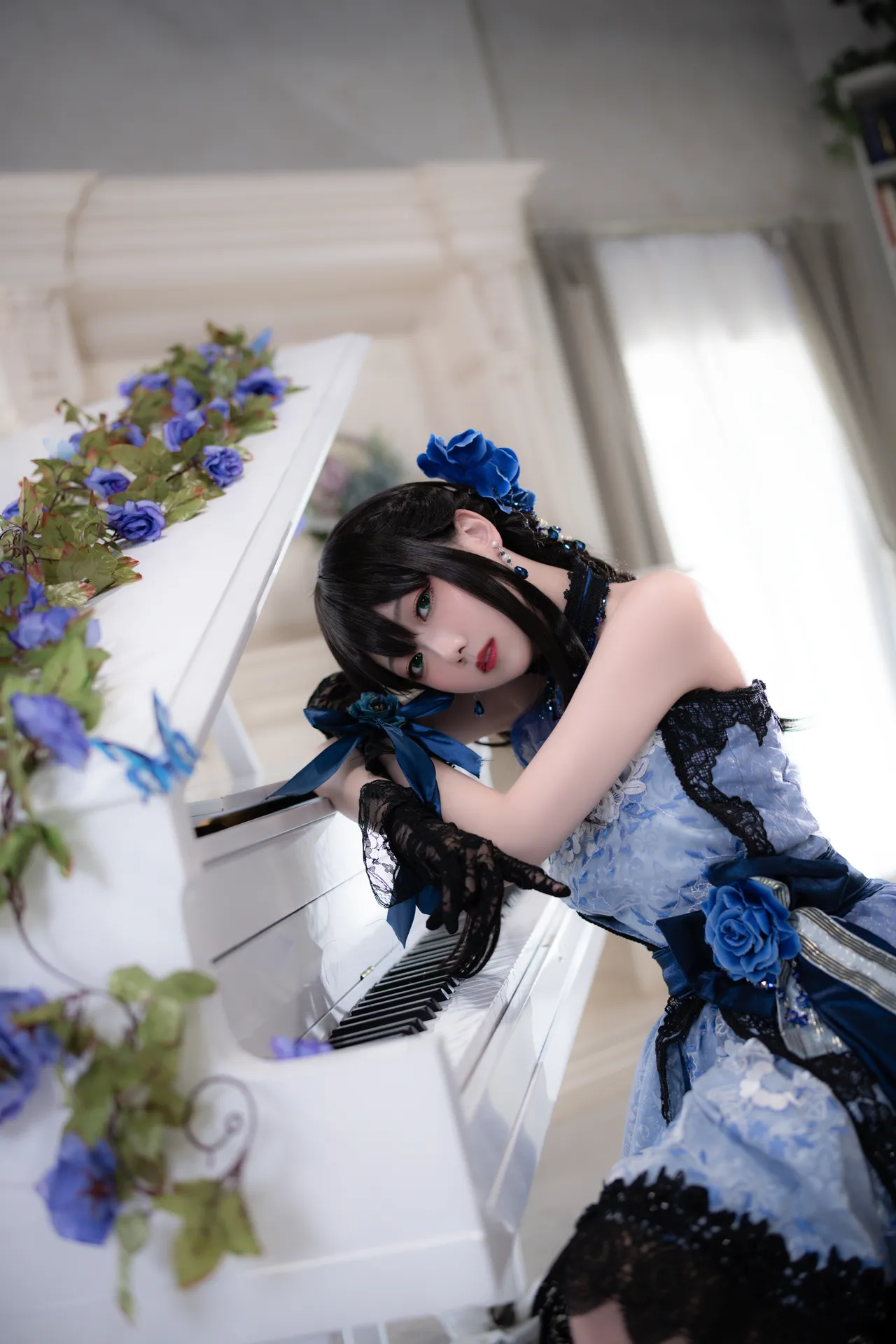 小木曾AYA - 涩谷凛 礼服 (偶像大师)-erohere2.webp